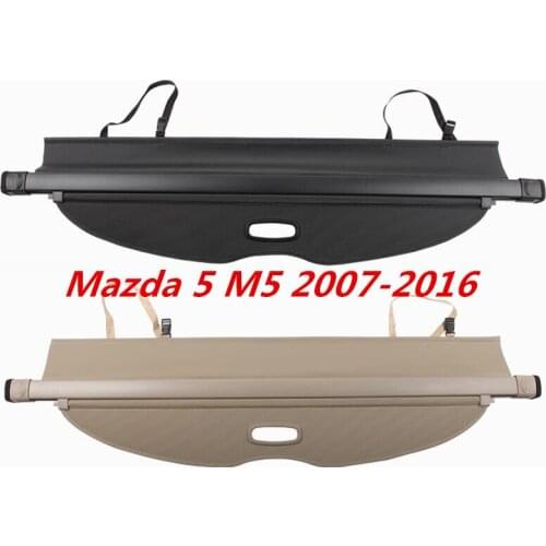 Rear Trunk Cargo Cover Security Shield High Qualit Auto Accessories For Mazda 5 M5 2007-2016