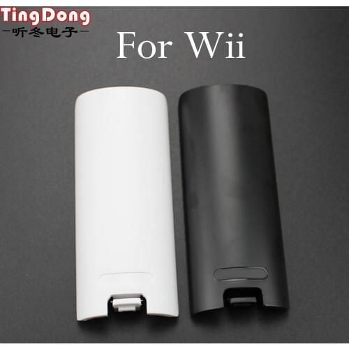For Nintendo Wii Remote Controller Battery Cover Replacement Battery Cover Case Shell For Nintendo Wii Remote Gamepad Accessory