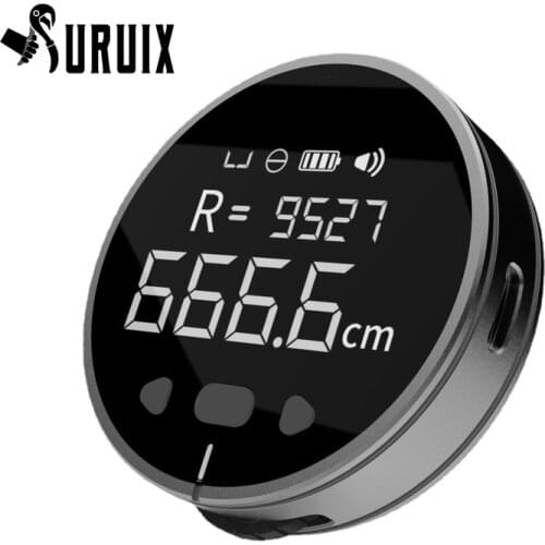 Electronic Tape Measure with LCD Display Digital Ruler Type-C Rechargeable High-precision Measuring Instrument for Flat Curved