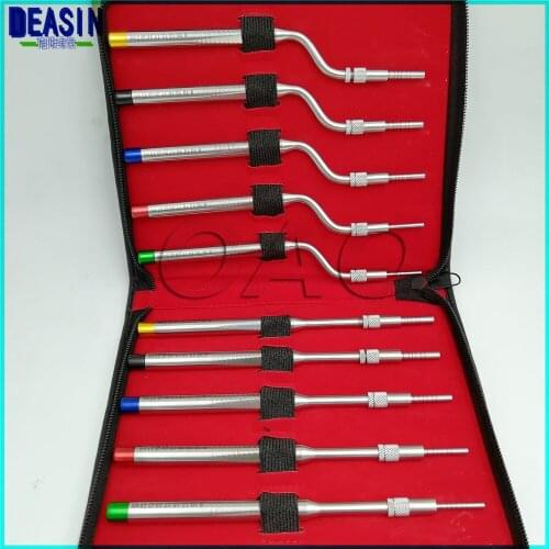 FREE SHIPPING 10PCS Import from America Maxillary sinus lifting device internal lifting tool implant bone extruder Concave head