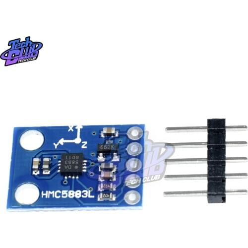 3V-5V GY-271 HMC5883L Three 3 Triple Axis Magnetic Field Compass Magnetometer Sensor Module For Arduino IIC Board