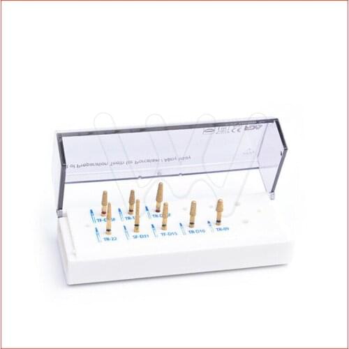 Dental Toboom Preparation Teeth Kit for Porcelain Alloy InlayOnlay FG0908D