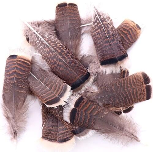 100pcs/lot Natural Turkey Feathers 25-30cm/10-12inch Pheasant Eagle Bird Feathers for Crafts Jewelry Making Carnival Plumes