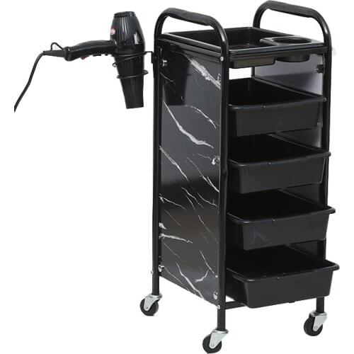 Hairdressing Perm Barber Trolley for Hair Salons Multi-layer Racks for Perm Hairdressing Salons Barber Shop Tool Trolley