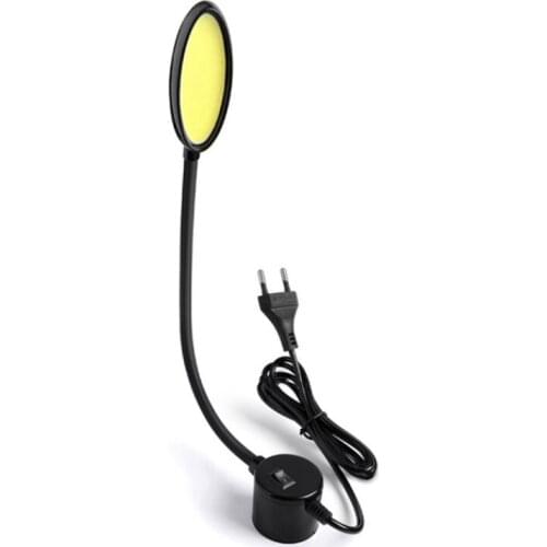 Portable COB LED Sewing Machine Working Light With Mounting Base For Lathes Drill Presses Workbenches