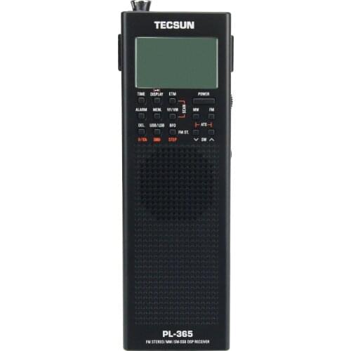 Tecsun PL-365 76-108MHz Full Band Radio Digital Demodulation DSP Stereo Radio Receiver Single Sideband AM/FM Tuner