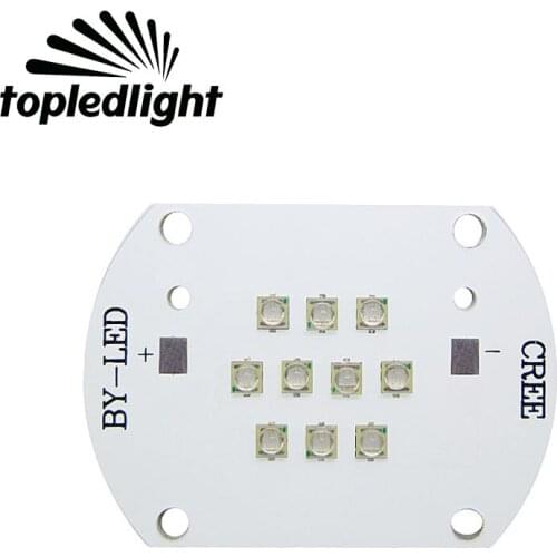 Topledlight Customize 30W Blue 460NM Led Emitter Lamp Light 30-36V 350-700mA For DIY Aquarium Sea Fish Tank Led Bulb Lightings