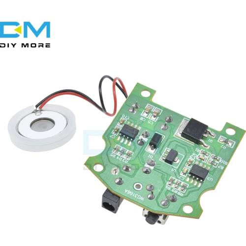 20mm 113KHz Ultrasonic Humidifier Mist Maker USB Ceramic Atomizer Transducer Humidified Plate Accessories + PCB Module D20mm