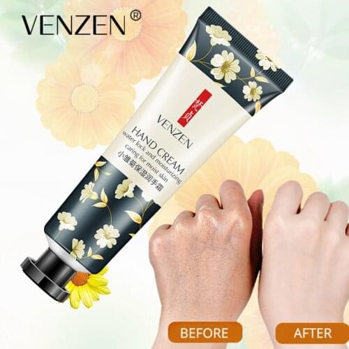 VENZEN Plant Extracts Moisturizing Hand Cream Soft Hand Whitening Repair Anti-Cracking High-Grade Nourishing Hand Care