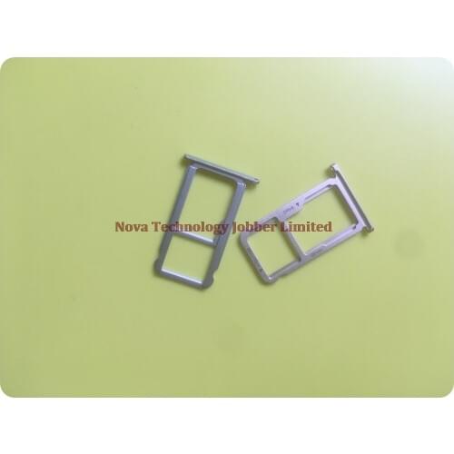 Wyieno 10Pcs/Lot Honor6X SIM Card Tray Holder Slot Repair Parts For Huawei GR5 2017 Mate9 Lite SD Tray Adapter Socket + Tracking