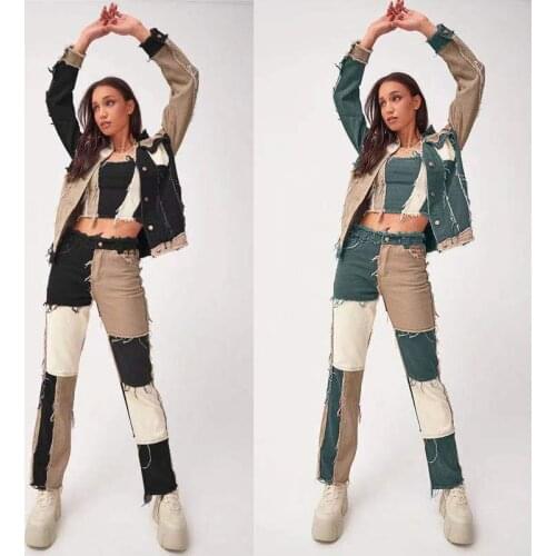 Plus Size New Fashion Women Jeans High Waist Skinny Pants Women Casual Jeans Denim Pants Women Cargo Pencil Long Pants