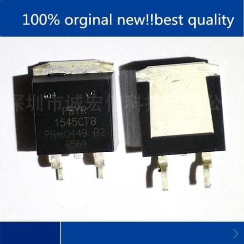 10pcs 100% new and orginal real stock PBYR1545CTB TO-263 brand new