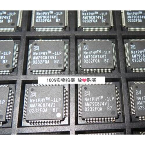 100% New Original In Stock AM79C874VI AM79C874 QFP-80
