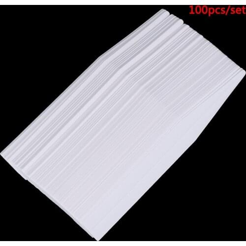 100pcs Tester Strips Fragrance Disposable White Women Smell Paper Paper Strips Test Paper Aromatherapy Perfume Essential Oils