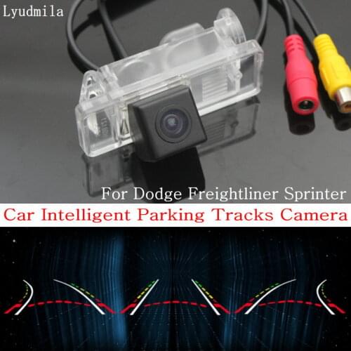 Lyudmila Car Intelligent Parking Tracks Camera FOR Dodge Freightliner Sprinter HD CCD Rear View Camera Back up Reverse Camera