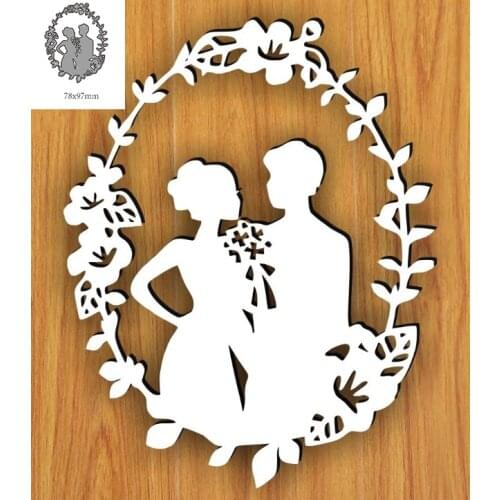 Alpaca Shape Metal Cutting Die DIY for Scrapbooking Decoration Crafts