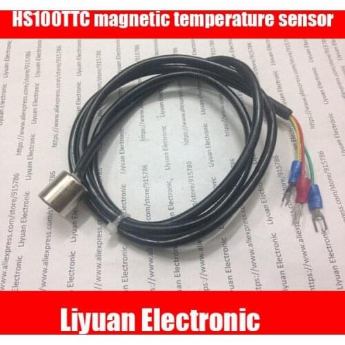 HS100TTC magnetic temperature sensor / PT100 temperature sensor adsorption / PT1000 / 18b20 temperature sensor