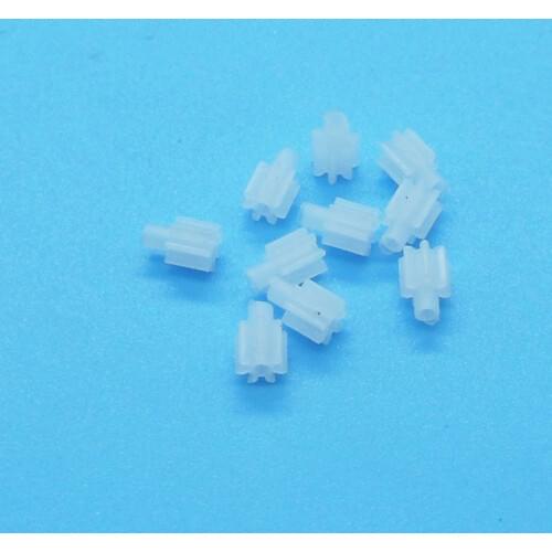 70.8A 0.3M Toy Helicopter Gear 7 Teeth 0.75mm Pinion Drive Small Plastic Steering Gear UAV Model Toy Accessories