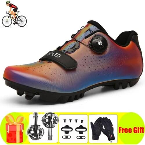 Cycling Shoes Sapatilha Ciclismo Mtb Self-Locking Sports Sneakers Mountain Bike for Men Women Spd Youth Zapatillas Bicicleta