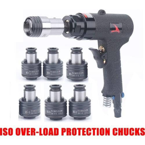 M3-M12 ISO CHUCKS Pistol Type Tapping Machines Pneumatic Drill Tapper
