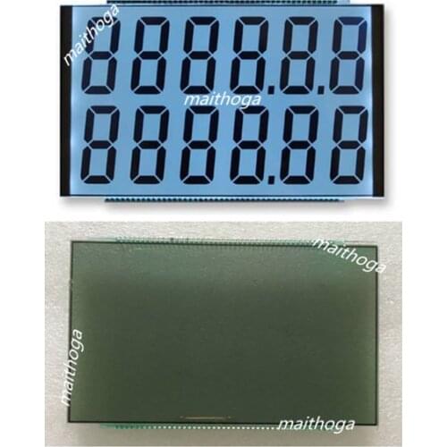 Maithoga 90PIN HTN Double 6-Digits Segment LCD Panel 3-5V (Without Backlight)