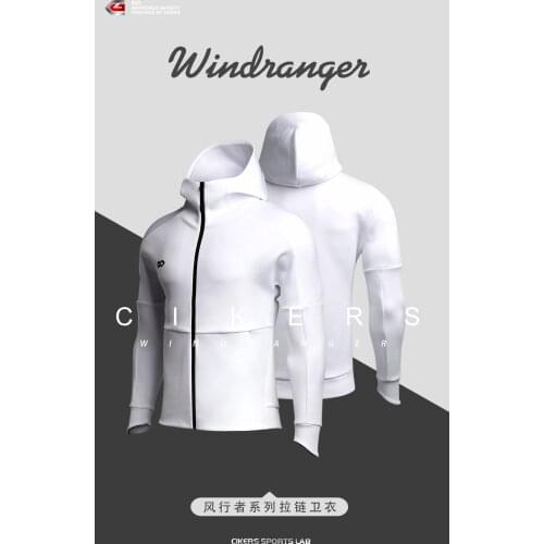 Cikers Mens Sportswear Exercise Coat Windproof Jacket Joggers Woman Football Running Training Zipper Jacket Male