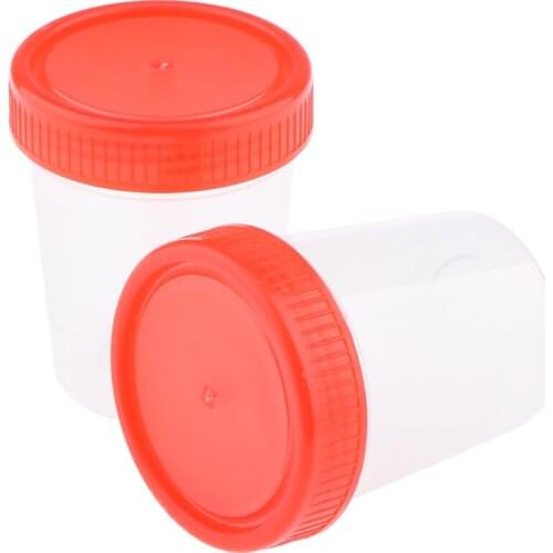 100ml Plastic Seed Jar Storage Pot Seal Clip Lid Transparent Box