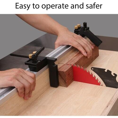 45 Chute T Track with Scale Alloy T-tracks Slot Miter Track 300-800mm Woodworking Saw Table Workbench DIY Tools