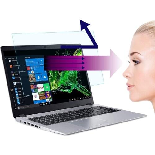 2 PCS Anti Blue-Ray 15.6" Screen Protector Guard for Dell Latitude E5530 E6530 E6540 Inspiron 1564 N5010 N5110 M501R 15RR