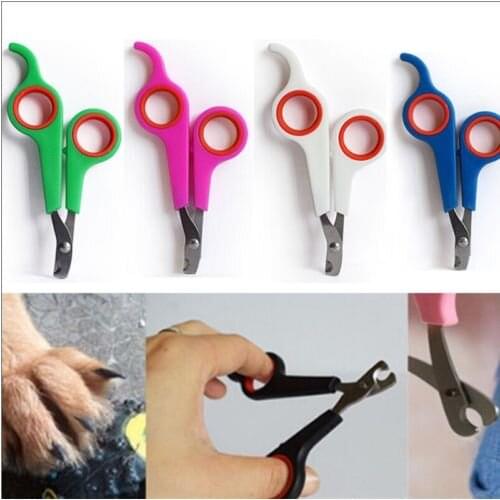 1pc 12cm Cat Dog Nail Clippers Scissors Pet ClawClippers ToeTools Trimmer Cutter Rabbit Toenail Bird Parrot Shear Animal Gerbid