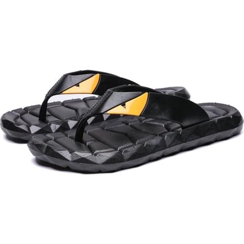 2021 Men Flip Flops High Quality Wear-resistant Beach Sandals Anti-slip Casual Shoes New Arrival Summer Mens slippers