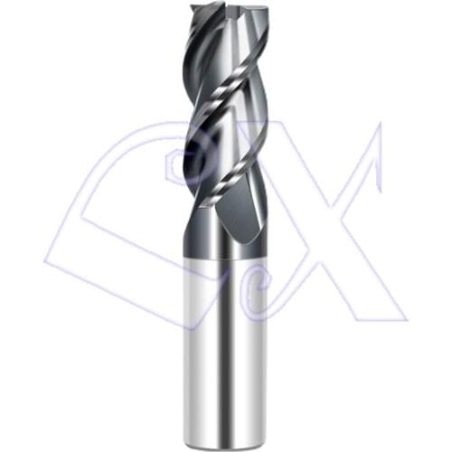 55 degree 4-blade tungsten steel milling cutter, long end milling cutter, cemented carbide milling cutter, CNC machining tool