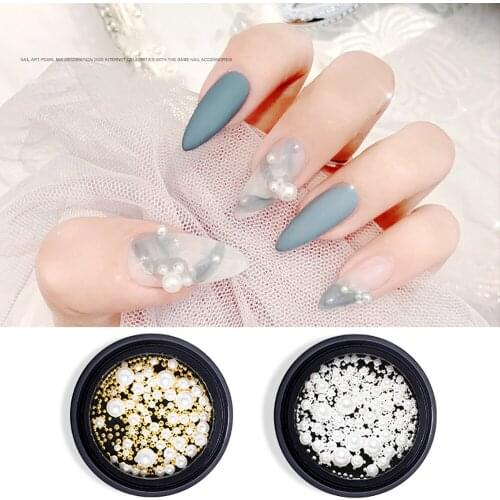 Жемчуга для дизайна ногтей Any Lady China At AliExpress