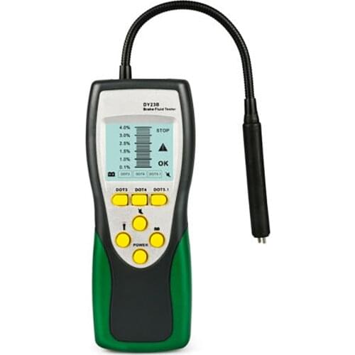 Automotive Brake Fluid Tester Car Diagnostics Tool Auto Oil Inspection Goose Neck Detector Sound and Light Double Alarm Program