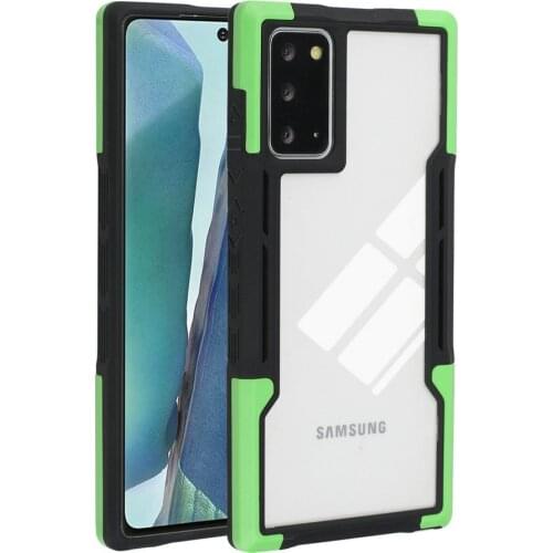 Note20 Ultra 5G Crystal Case Hybrid Acrylic Rugger Bumper Back Panel for Samsung Galaxy Note 20 Case Note 20Ultra Phone Cover
