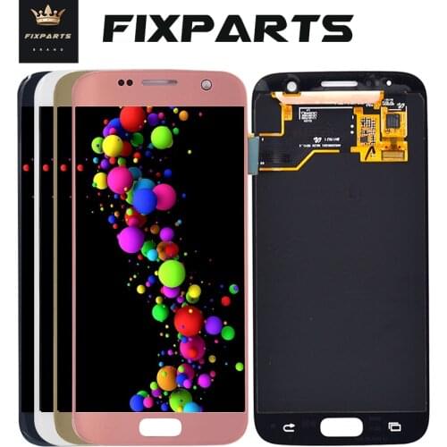 For SAMSUNG GALAXY S7 LCD G930F SM-G930F Display Touch Screen Digitizer Assembly Pantalla Replacement G930A For SAMSUNG S7 LCD