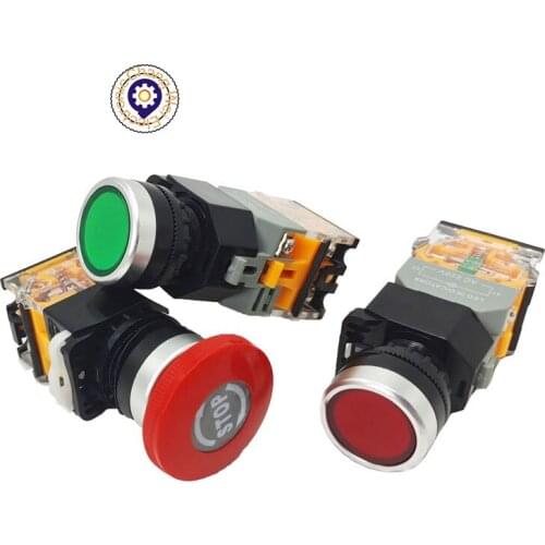 CNC engraving machine, etc. can be used, silver contacts, self-locking emergency stop button, self-locking stop mushroom switch