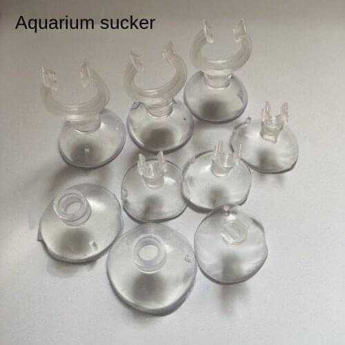 Lot Plastic Aquarium Suction Cup Holder Fish Tank Sucker Sucker for Fish Tank Pump Airline Tube Holder Aquarium Accessory