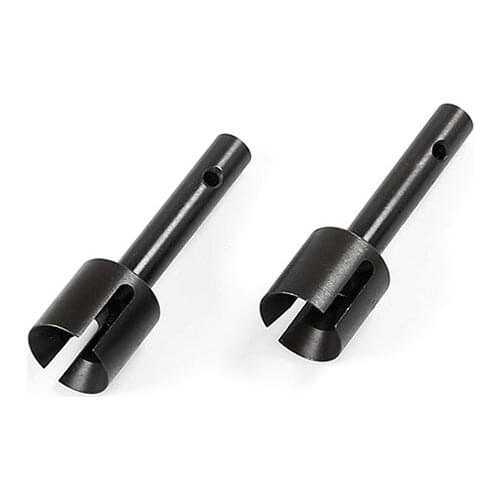 Metal Dog Bone Cup Output Shaft 2pcs for 1/8 HPI Racing Savage XL FLUX ROFUN ROVAN TORLAND Monster Brushless Racing Rc Car Parts