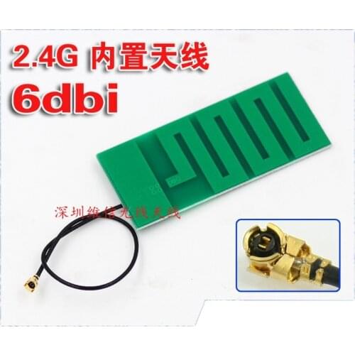 NEW 2PCS 2.4G 6db built-in antenna ipex interface wifi wireless module antenna omnidirectional high-gain PCB antenna
