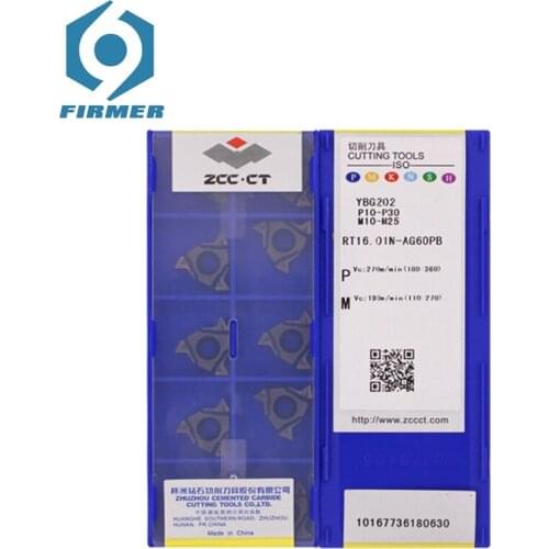 Original Threading Blade RT16.01N-2.0GMPB YBG202 Carbide Insert Lathe Turning Tool Cutting Tool Blade Cutter