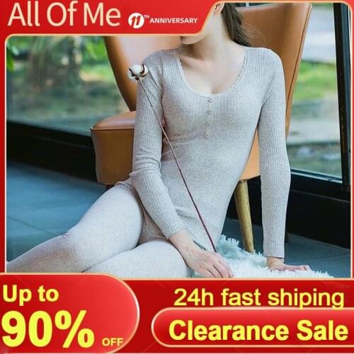Women Thermal Underwear Sexy Ladies Clothes Warm Intimates Print Long Johns Womens Shaped Sets Shaping Thermal Suit for Female