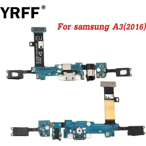 USB Charging Port For Samsung Galaxy A3(2016) A310F Mobile Phone Charge Connector Dock Socket Sensor Headphone Jack Flex Cable