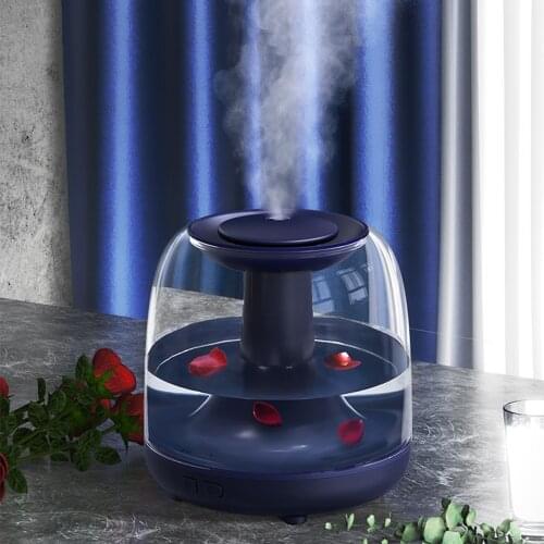 2000mAh Battery Wireless Air Humidifier Essential Oil Diffuser 1.2L Large Capacity Quiet Mist Maker Rechargeable USB Humidifiers