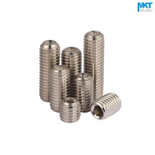 100Pcs M3 Height=2/2.5/3/4/5/6/8/10/12/16/20mm Stainless Steel Concave Head Screws