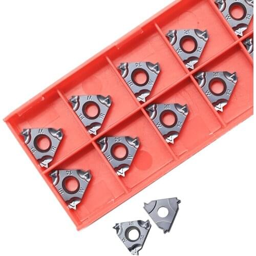 16IRM 14W Thread 60 Angle 10PCS Thread Turning Tool Tungsten Carbide Insert High Quality Threading Lathe 16IR 14W