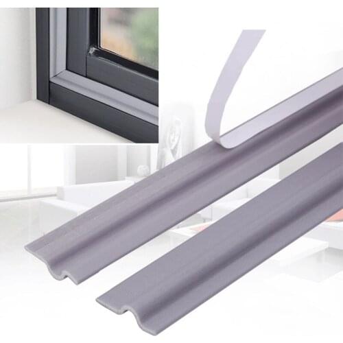 3pcs/Set 6m Sliding Windproof Door Window Sealing Strip Self-adhesive Sealing Soundproof Anti-collision Foam Sealing Strips