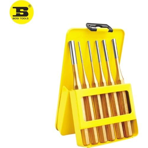 BOSI 6PC 2mm-8mm Pin Punch Set