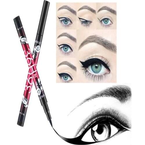 Black Liquid Eyeliner Waterproof Quick-drying Pen For Women Eye Liner Smooth Makeup Pencil Cosmetic Beauty Tools