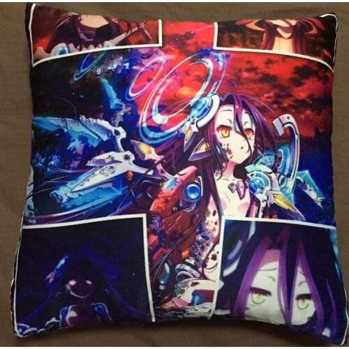 No Game No Life Anime Two Side Pillowcases Hugging Pillow Cushion Case Cover Otaku Cosplay Gift New 156